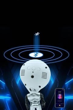 Leerfei Uzaktan Kumandalı Uzaylı Astronot LED Galaxy Projektör&Lamba MXS-008