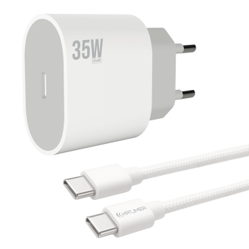 Katjmer 35W PD Hızlı Şarj Adaptörü KJ-35P-C