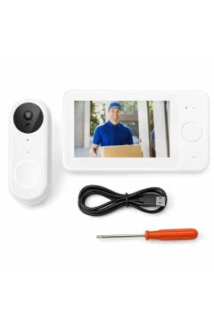 Katjmer Securo Kablosuz Görüntülü & Çift Yönlü Konuşmalı Akıllı Kapı Zili