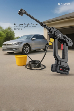 Katjmer 30 BAR Jetrix Basınçlı Araç Yıkama Makinesi CWJTX-001