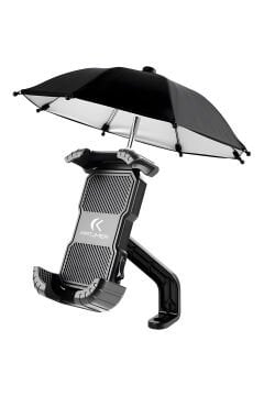 Katjmer 360° Dönebilen Motorsiklet Telefon Tutucu  NVR-4070