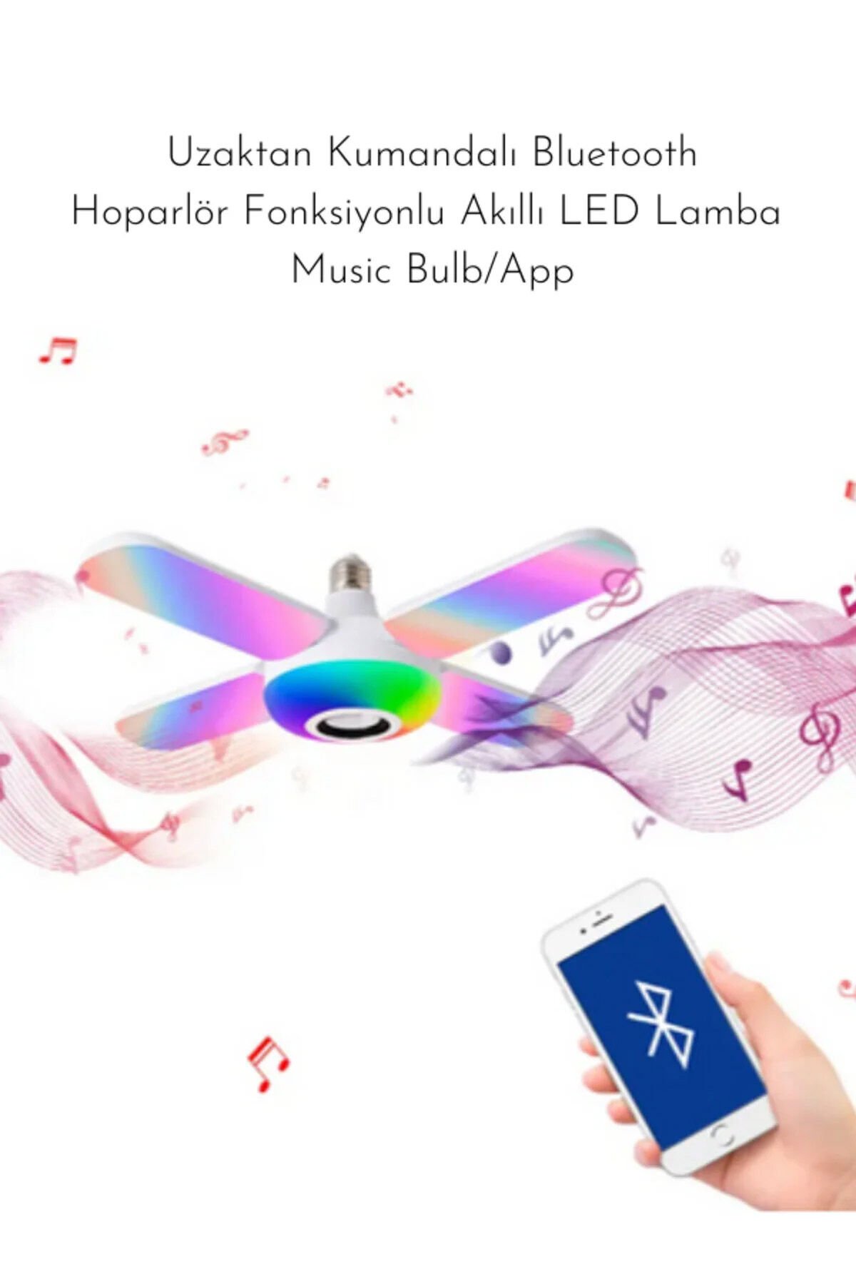 Flash Point 40 Watt Bluetooth 4.1 Music Magic LED Ampul