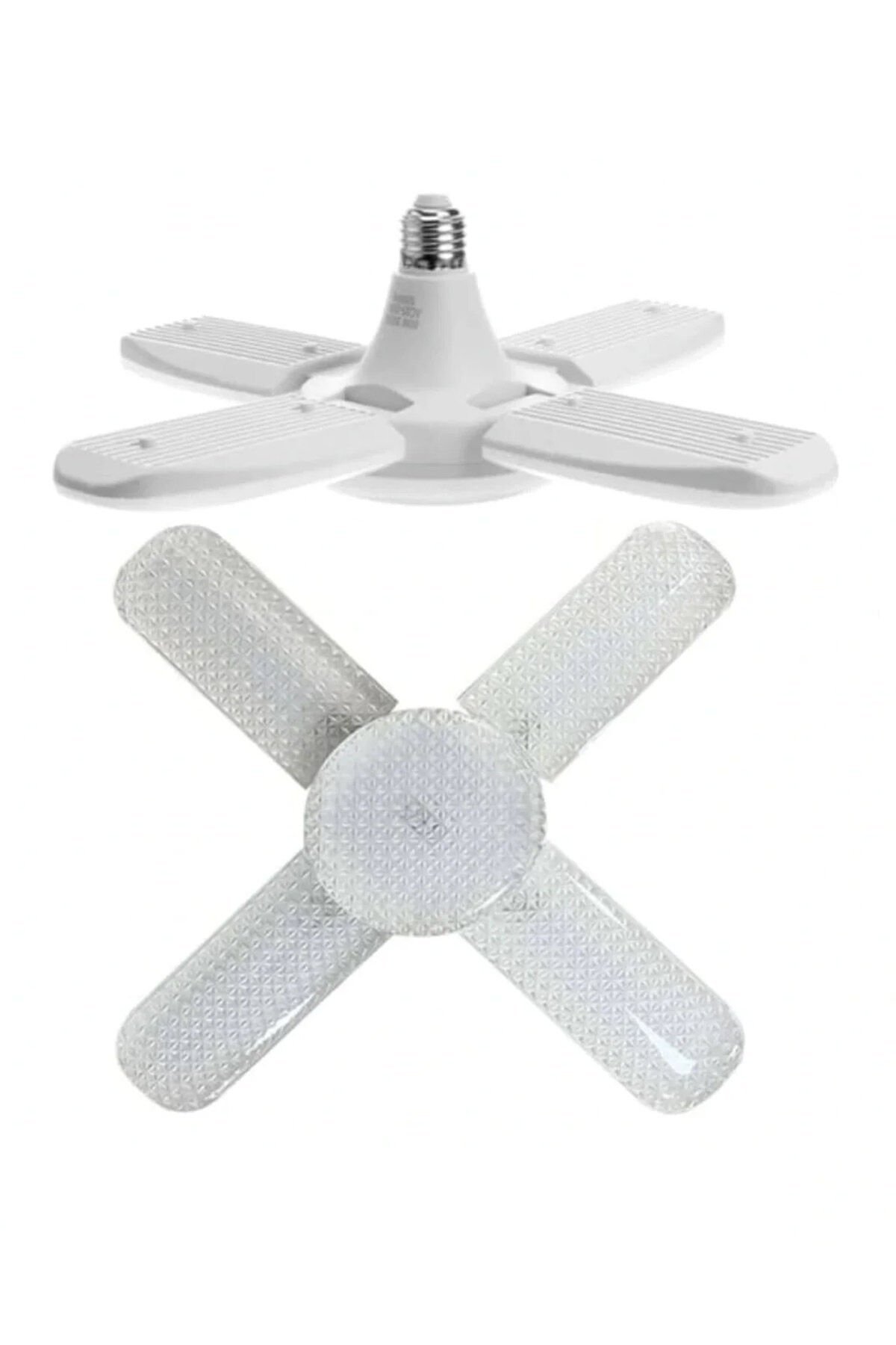 Kialed Kristal 4+1 Pervane Ampul LED Aydınlatma & Fan Kombinasyonu