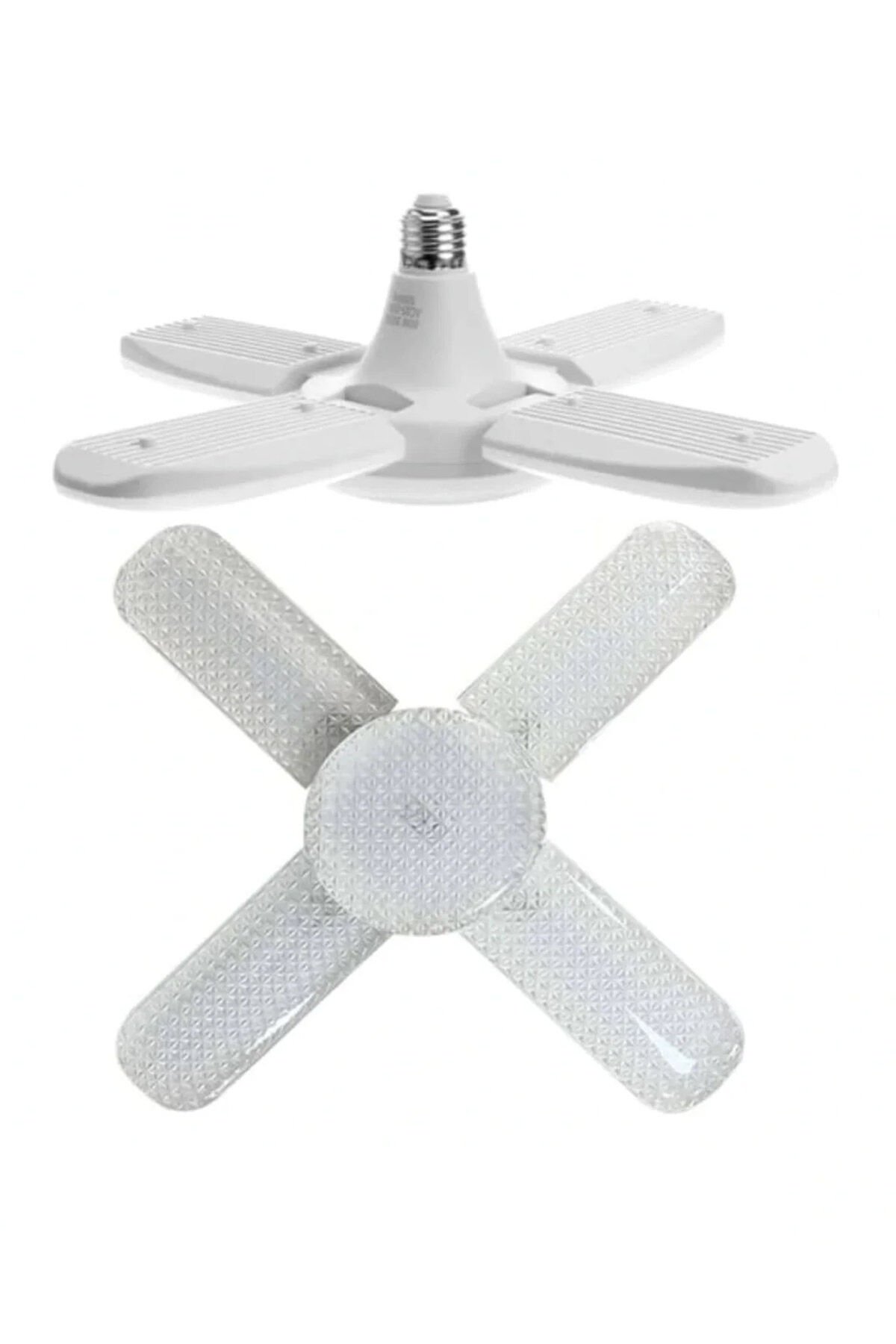 Kialed Kristal 4+1 Pervane Ampul LED Aydınlatma & Fan Kombinasyonu