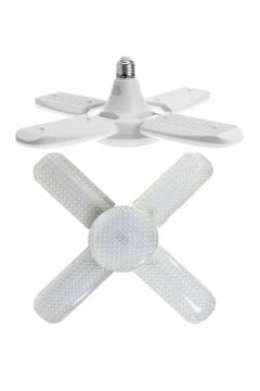 Kialed Kristal 4+1 Pervane Ampul LED Aydınlatma & Fan Kombinasyonu