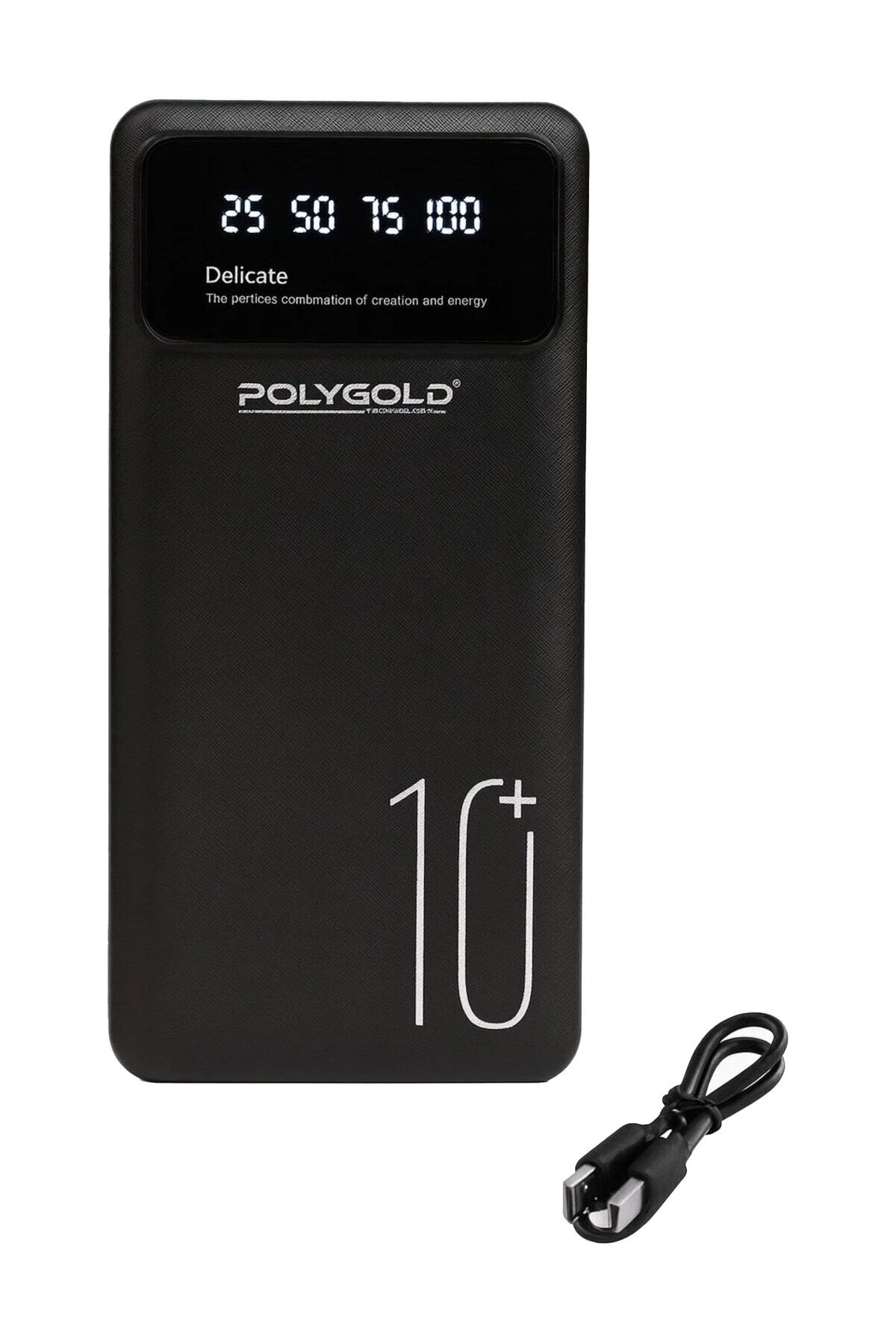 Polygold 2.1A Hızlı Sarj Cihazı 10000 mAh Powerbank PG-PW310