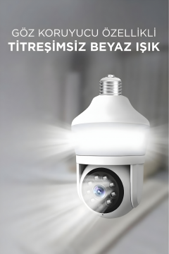 Torima CMR-26 Full HD 360° Gece Görüşlü Wi-Fi IP Kamera