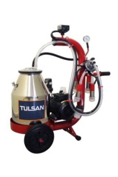 Tulsan Mini Tip İnek Süt Sağma Makinası Tek Sağım 30 Lt