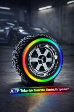 Leerfei Tekerlek Model Bluetooth Hoparlör & Taşınabilir Kablosuz Ses Sistemi