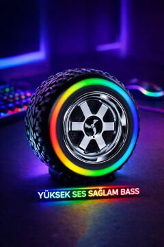 Leerfei Tekerlek Model Bluetooth Hoparlör & Taşınabilir Kablosuz Ses Sistemi