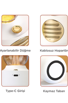 Venandin FlameOne Bluetooth Gaz Lambası Görünümlü Müzik Kutusu Hoparlör