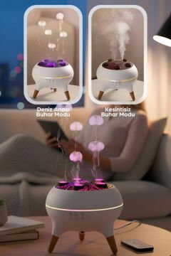 Leerfei 250 ml LED Aydınlatmalı Aroma Nemlendirici