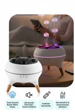 Leerfei 250 ml LED Aydınlatmalı Aroma Nemlendirici