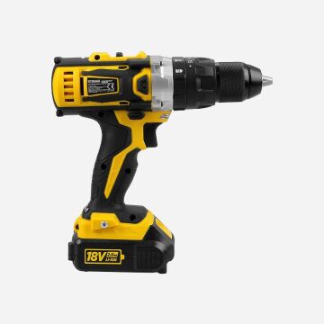 Rtrmax RTX1816 18V 2Ah Çift Akülü Darbeli Şarjlı Matkap