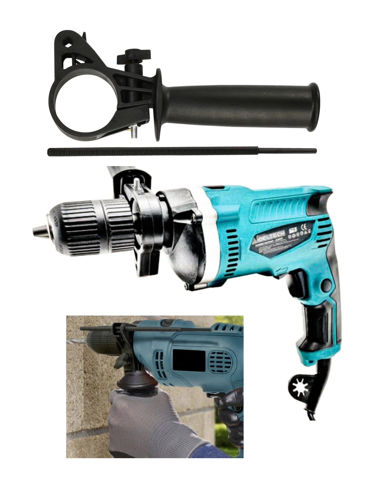Germany Style İbeltech JL6001 13 mm Elektrikli Darbeli Matkap