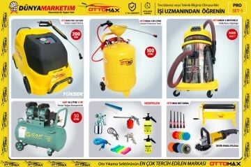 Ottomax Profesyonel Oto Yıkama Seti New Pro Set 1