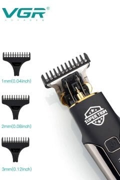 VGR Profesyonel Saç & Sakal Kesme Makinesi Şarjlı Tıraş Seti V-287