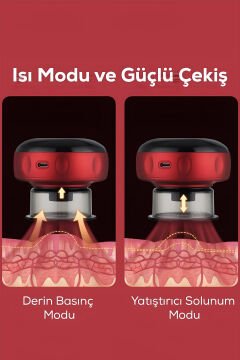 Dempower Kablosuz Elektronik 2’si 1 Arada Vakum & Hacamat Aleti