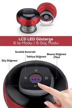 Dempower Kablosuz Elektronik 2’si 1 Arada Vakum & Hacamat Aleti