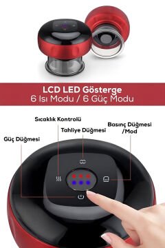 Dempower Kablosuz Elektronik 2’si 1 Arada Vakum & Hacamat Aleti