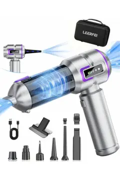 Leerfei A+Plus 20.000 PA Kablosuz Şarjlı Vakum & Üfleme Araç Süpürgesi ST-6697