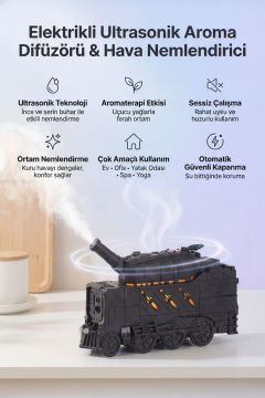 Venandin Tank Hava Nemlendirici & Ultrasonik Buhar Teknolojisi NVR-TNK