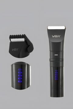 VGR Kablosuz Saç Kesme Makinesi & Profesyonel Erkek Bakım Aleti V-286