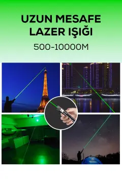 Wison 100mW Şarjlı Yeşil Lazer İşaretleyici WS-503