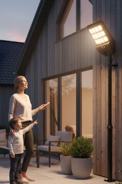 Wison WS-5590 Güneş Enerjili LED Dış Mekan Lambası