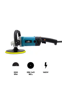 Dawreek 1400W Elektrikli Polisaj ve Pasta Cila Makinesi ID7125