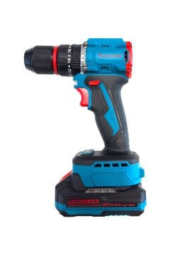 Catpower Kömürsüz Darbeli Akülü Vidalama 13mm 20V 2.0Ah Çift Akülü Profesyonel Matkap