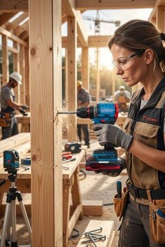 Catpower Kömürsüz Akülü Vidalama 10mm 20V 2.0Ah Çift Akülü Profesyonel Matkap