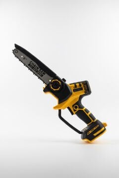 BN5 Çift Akülü Dijital Şarjlı 36V 5.0Ah Testere Profesyonel Dal Budama Ağaç Kesme Makinesi - Sarı