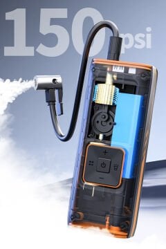 Venandin Inflamo Taşınabilir Araç Akü Takviye Powerbank Kablosuz Hava Kompresörü