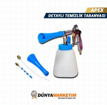 Oto Kuaför Seti Koltuk Yıkama Ahtapot Pasta Cila Apex Tabanca