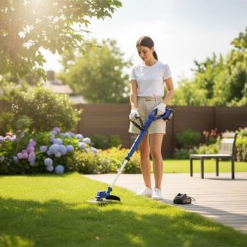 Ibeltech YPT-GC01 Akülü Çim Biçme Makinesi 21V