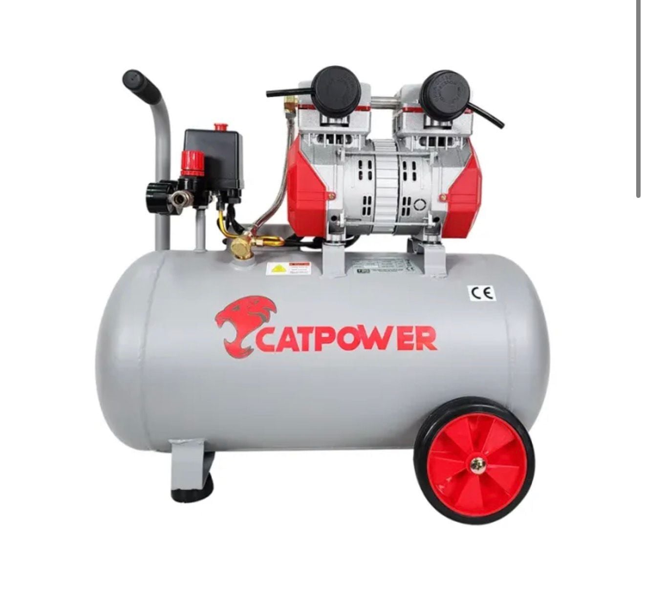 Catpower 2 Hp 50Lt Sessiz Yağsız Kompresör
