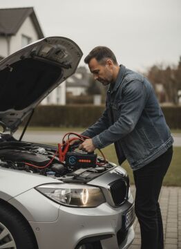 Acil Durum Kiti- Akü Takviye Hava Pompası Çok Fonksiyonlu