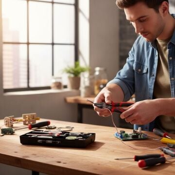 Profesyonel Kablo Soyma ve Sıkma Pense Seti Çok Fonksiyonlu