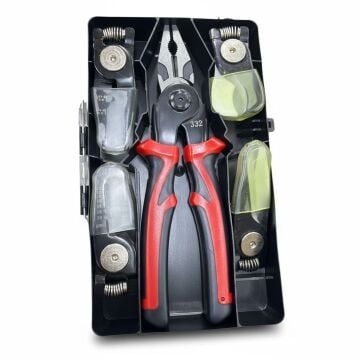 Profesyonel Kablo Soyma ve Sıkma Pense Seti Çok Fonksiyonlu