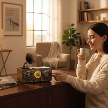 Torima D89 Nostaljik Bluetooth Hoparlör (Wireless Speaker