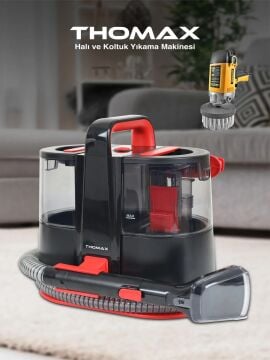Rowermax Thomax Halı Koltuk Yıkama Makinesi Leke Çıkarma Halı Koltuk Fırçalama Makinesi