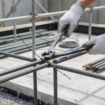 WORKPRO WP231123 250mm CR-V Profesyonel Betoncu Kerpeteni