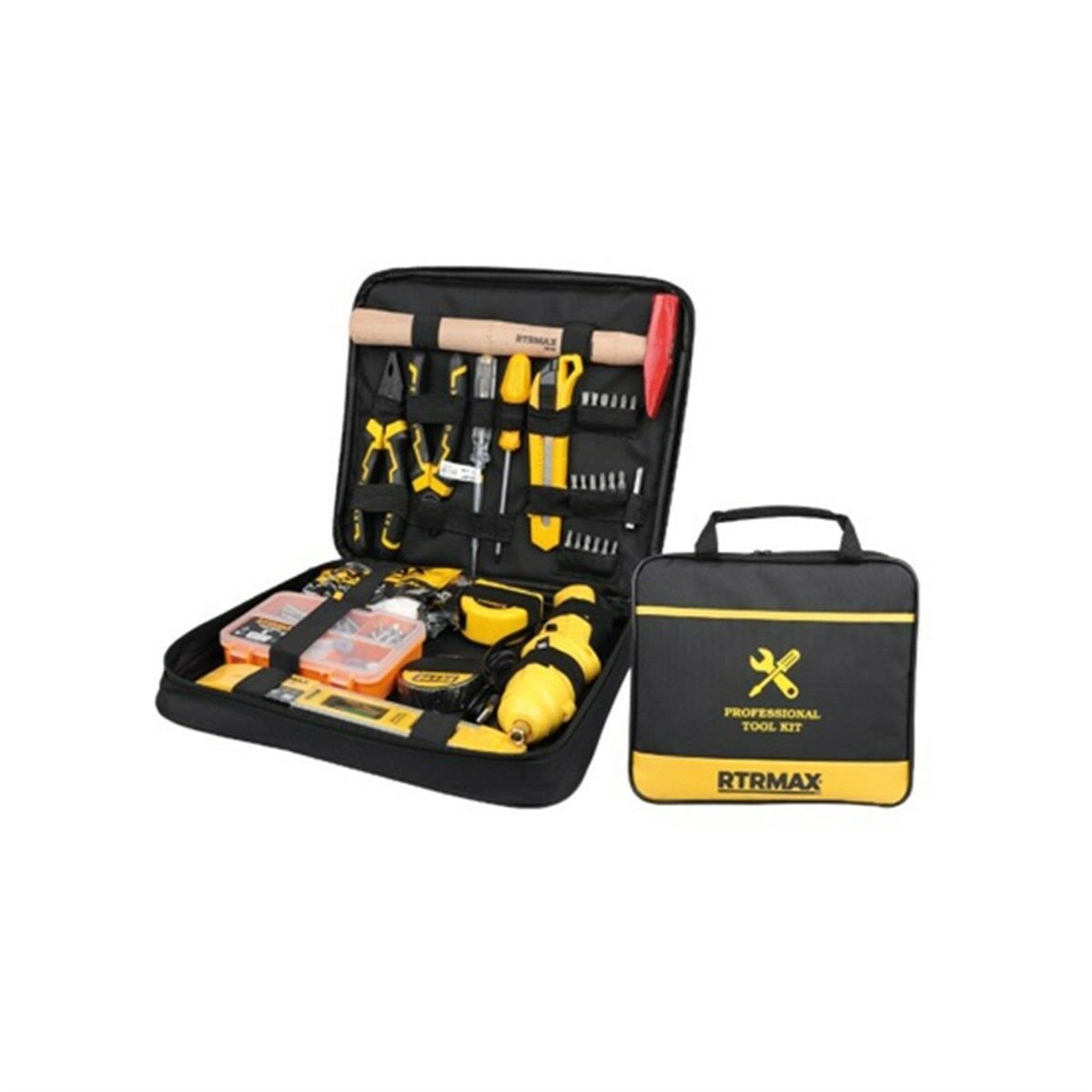 RTRMAX 160 PARÇA EL ALETİ SETİ-AKÜLÜ TORNAVİDA RTK1001