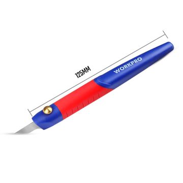 WORKPRO WP219005 14 Parça Profesyonel Hobi Maket Bıçağı Seti