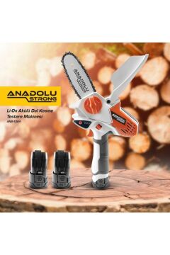 Anadaolu Strong Ans-1064 çift Akülü Bakır Sarğılı Pratik Şarjlı Testere