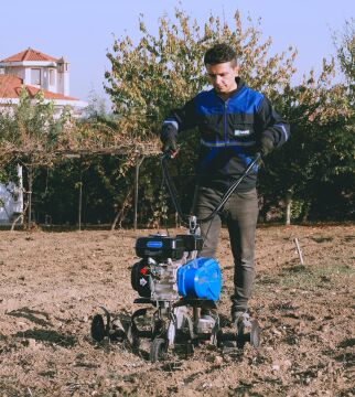 Flash 100 Benzinli Çapalama Makinası 7 Hp 4 Zamanlı Motor 60 Cm Bıçak