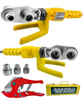Anadolustrong ANS1026 PPRC Boru Kaynak Mini Makina Seti (SARI)