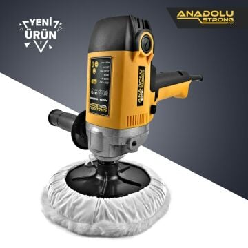Anadolu Strong ANS1030 900 Watt Devir Ayarlı Koltuk Yıkama ve Polisaj Makinası Koltuk Fırçalı
