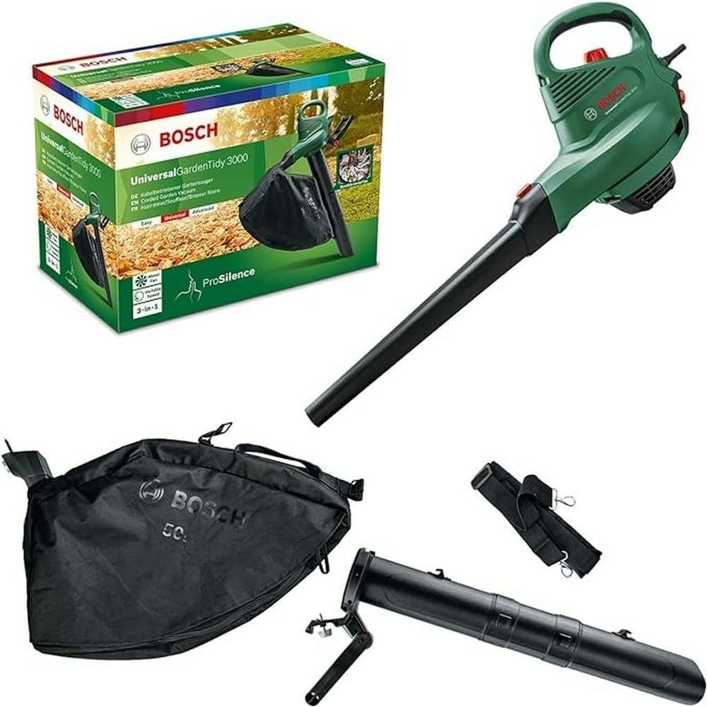 Bosch Universal Garden Tidy Yaprak Üfleme Toplama Makinesi